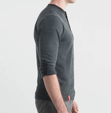 Load image into Gallery viewer, Men&#39;s Long Sleeve Henley
