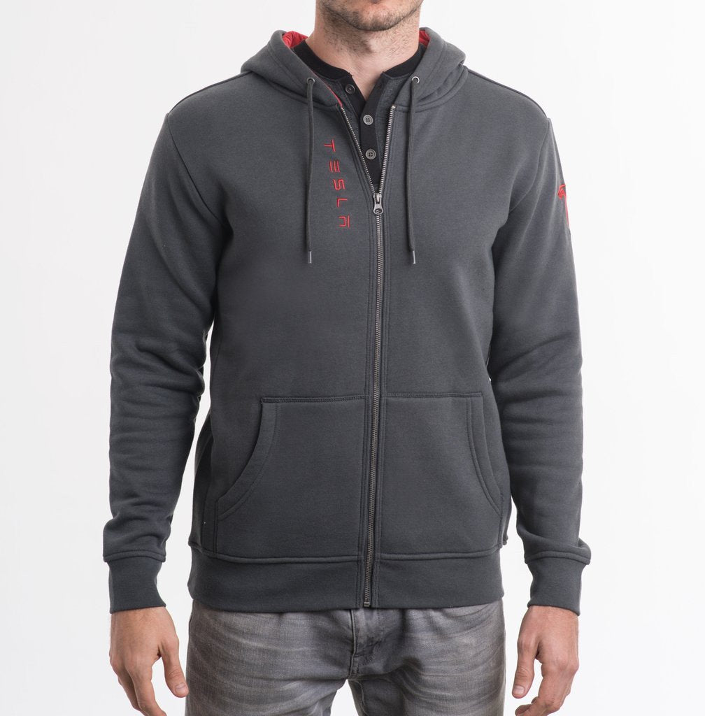Men's Wordmark Hoodie, Gray