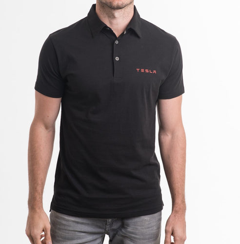 Men's Tesla Logo Polo