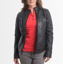 Load image into Gallery viewer, Women&#39;s Modena Leather Jacket