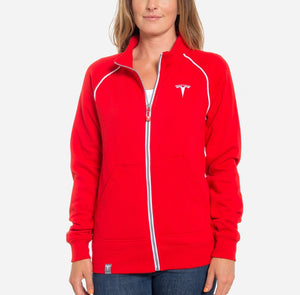 Unisex Red Track Jacket